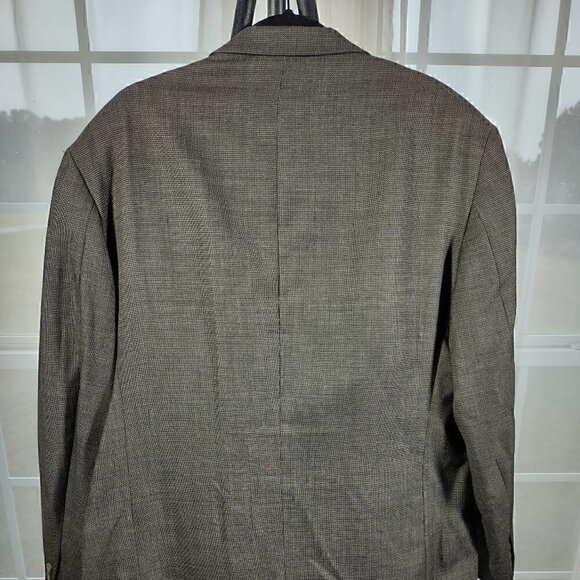 Jhane Barnes Brown To Olive Suit Jacket/Blazer Size 44R - Picture 9 of 12